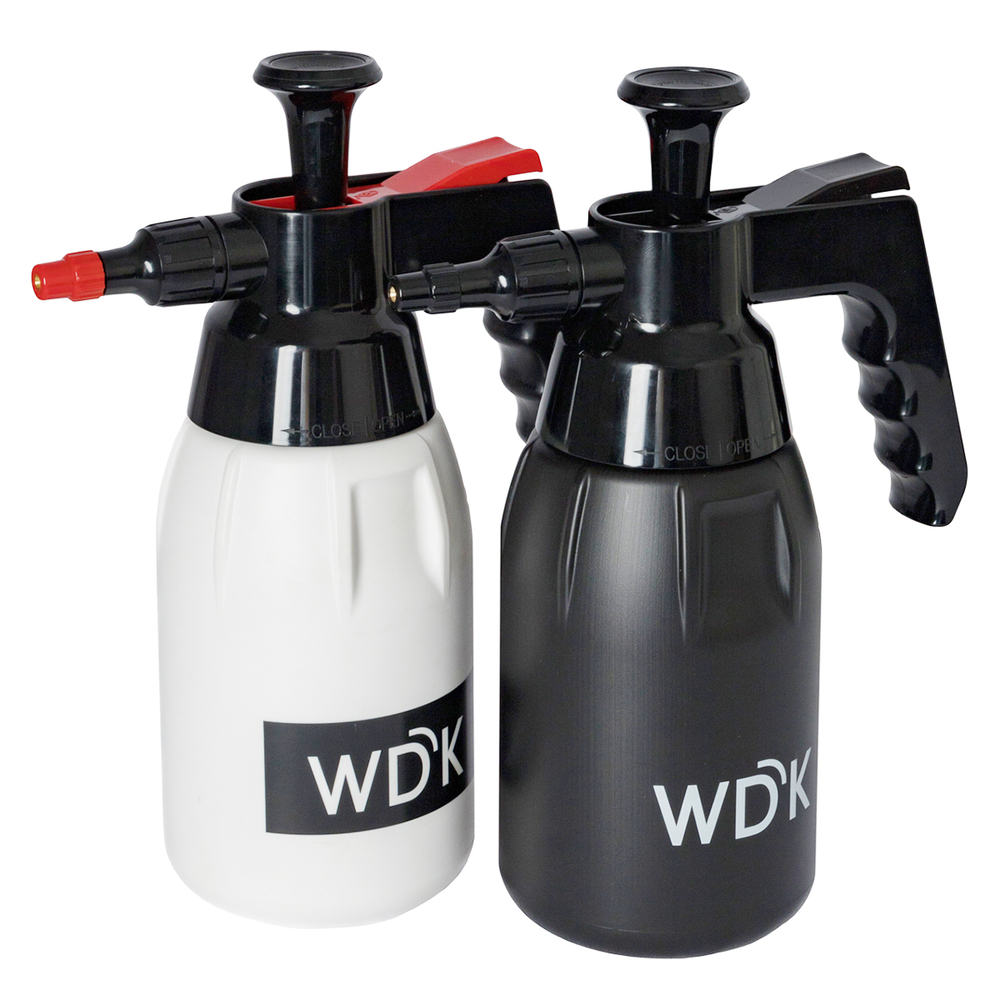 WDK-918 Распылитель насосного действия для обезжиривателей, 1 л, черный