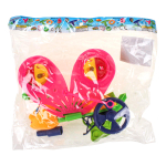 Каталка на палке Бабочка 51см, цвет зеленый, пакет 336