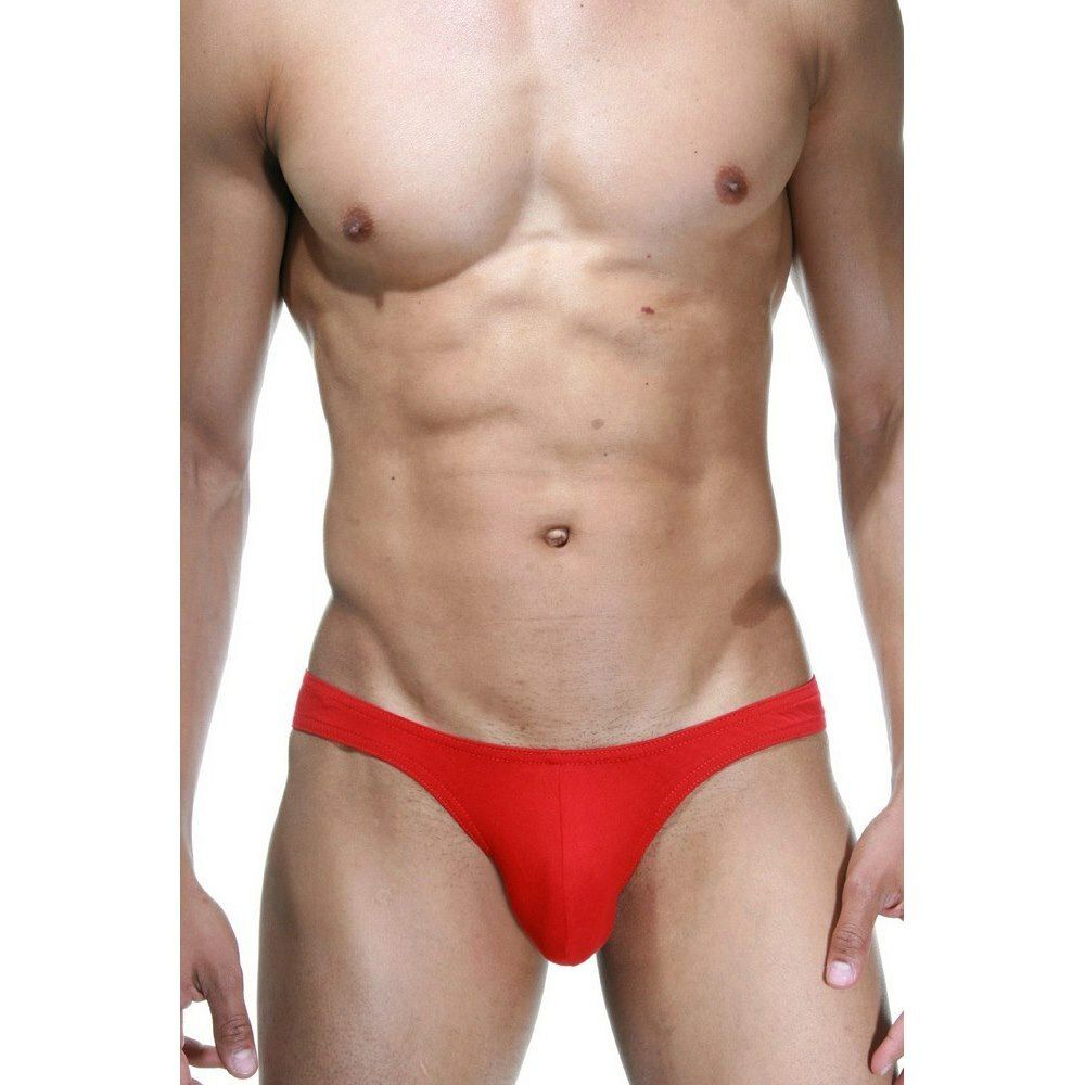 Мужские трусы слипы красные Don Moris DM291144