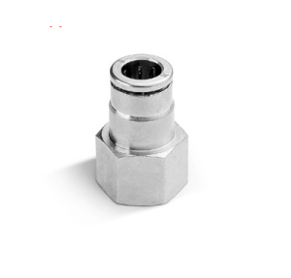 R6463 Фитинг прямой внутренняя резьба латунный Камоцци