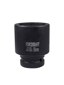 Головка ударная глубокая 1'', 55мм (6гр.) FORCEKRAFT FK-48510055