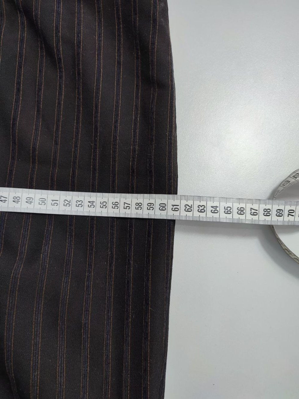 Брюки классические в полоску 58-60  размер