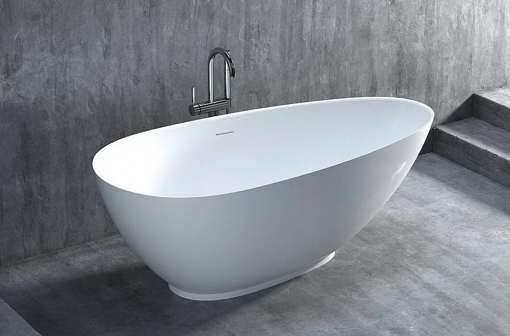 Ванна Salini Paola S-Stone 160x77 101511SM белая матовая
