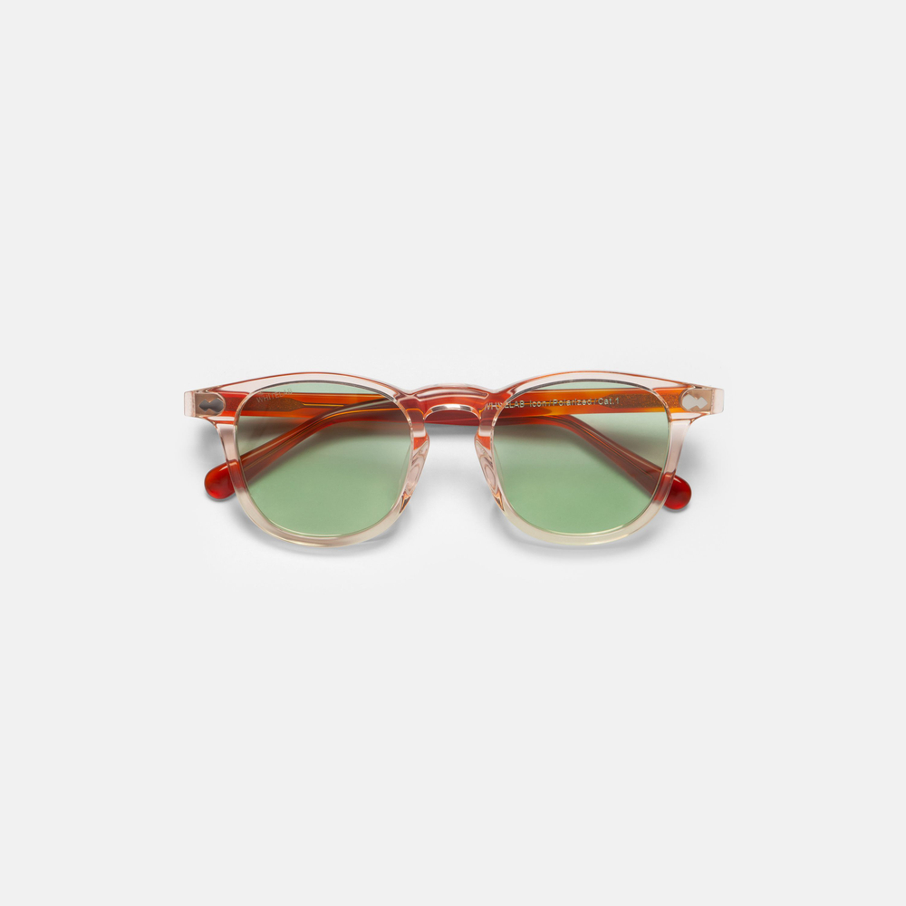 Очки солнцезащитные WHITELAB Icon Clear-orange / Green