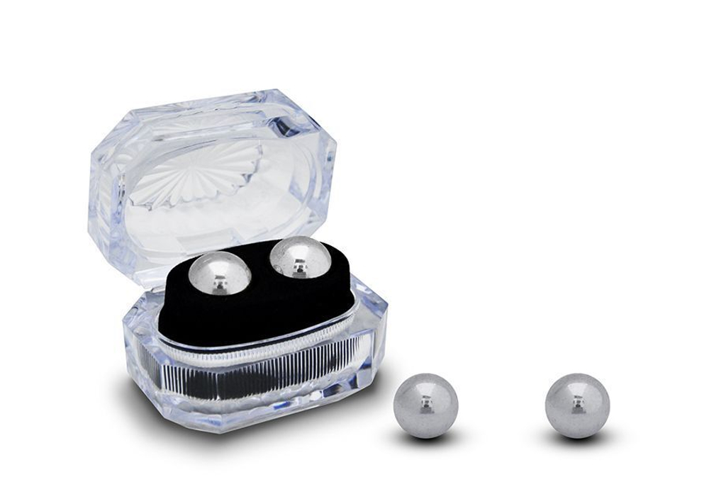 Металлические вагинальные шарики BEN WA BALL (Цвет: серебро)