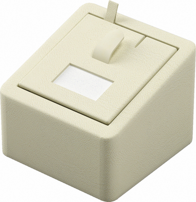 Подставка для кольца/кубик наклонный/выним.вкладыш/язычок/прорезь/окошко/петелька/Н-40 мм.