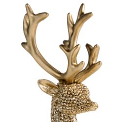 ФИГУРКА ДЕКОРАТИВНАЯ "ОЛЕНЬ" 11,2*4,8*19СМ