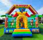 Коммерческий надувной батут «Приключение в мире животных 3», 8*4*5 м.