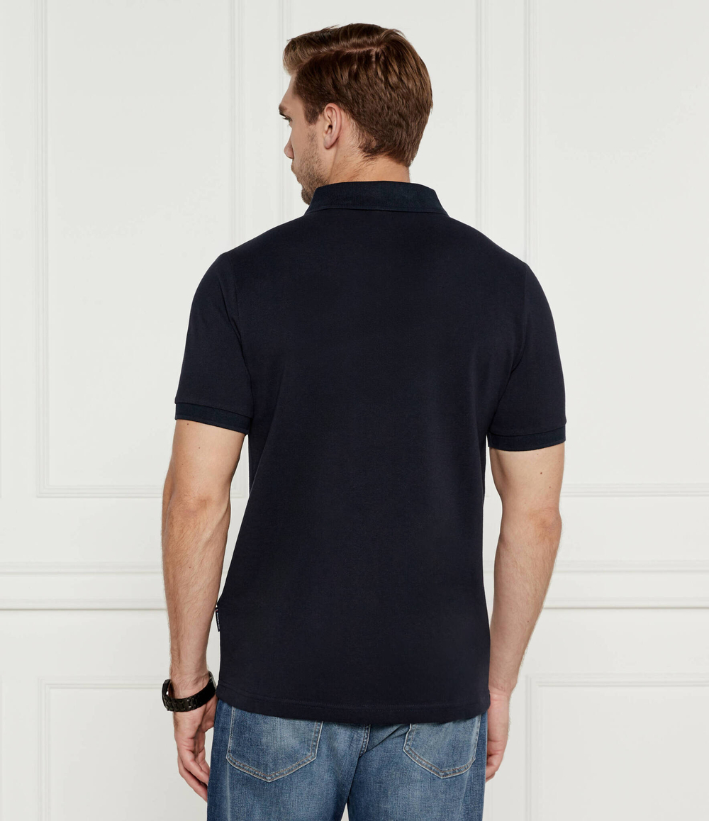 Поло Hechter Paris - темно-синий(74004-142902)