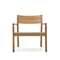 Кресло Yalia из массива дуба с натуральной отделкой и сиденьем из 100% веревки