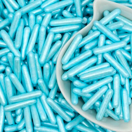 Посыпка кондитерская «Палочки» (голубой, 1 кг)