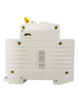 Автоматический 2-полюсный выключатель IEK С10 ВА47-29 MVA20-2-010-C