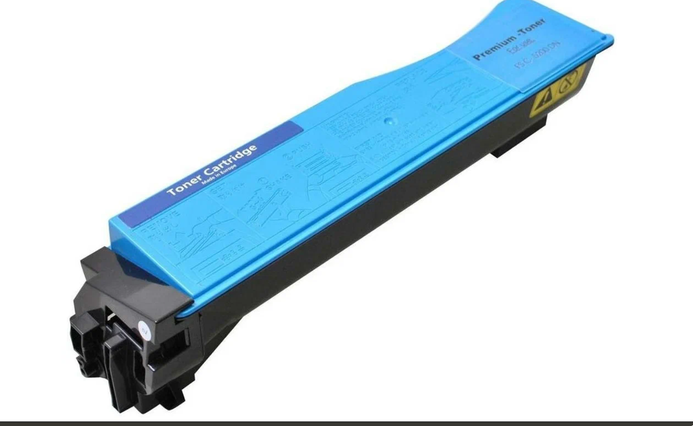 Картридж KYOCERA 1T02HMCEU0, для Kyocera FS-C5200DN, 6000стр, голубой