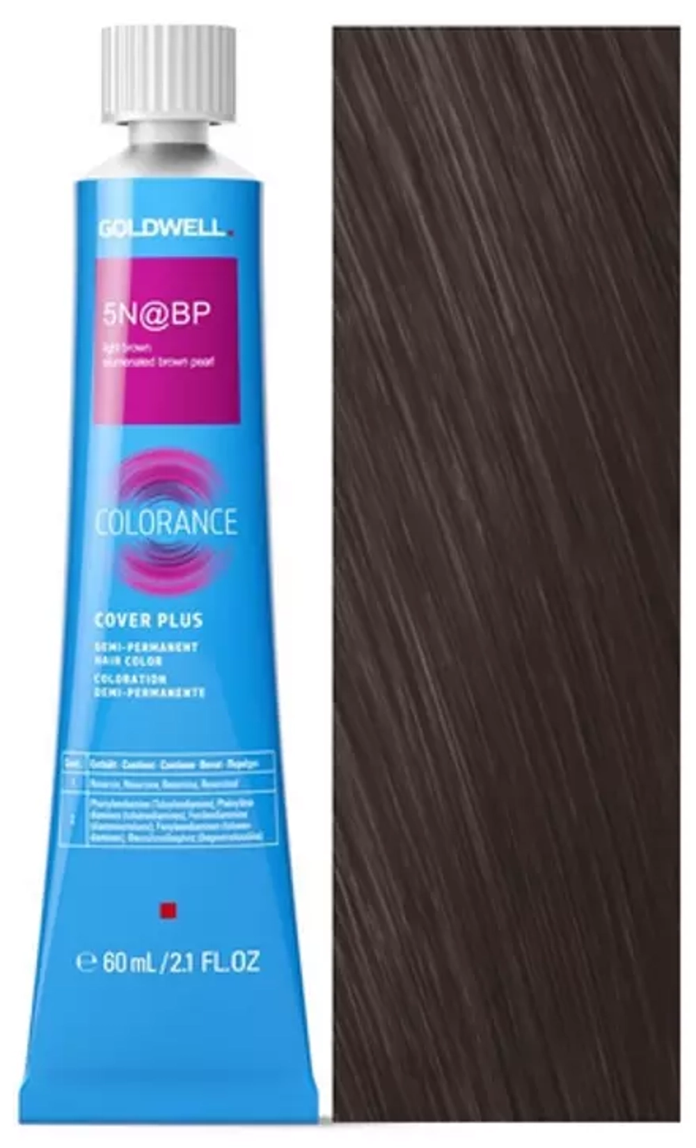 Goldwell Colorance 5N@BP GREY  светло-коричневый с перламутровым сиянием 60 мл