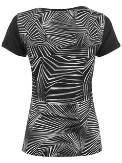 Женская теннисная футболка Lotto Superrapida III W Tee PL - разноцветный