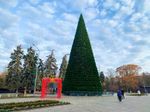 Уличная елка каркасная "Уральская" (пвх) 23 м