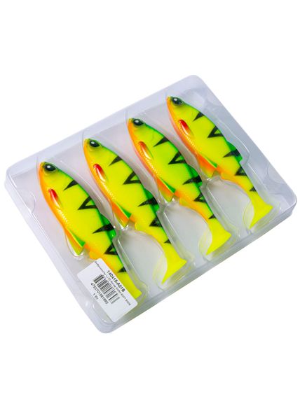 Виброхвосты LJ 3D Series ANIRA SOFT SWIM 6,0in (15,20)/A01 4шт.