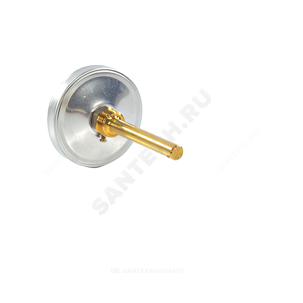 Термометр биметаллический осевой Дк80 160С L=100мм G1/2" A50.10 Wika 3905900
