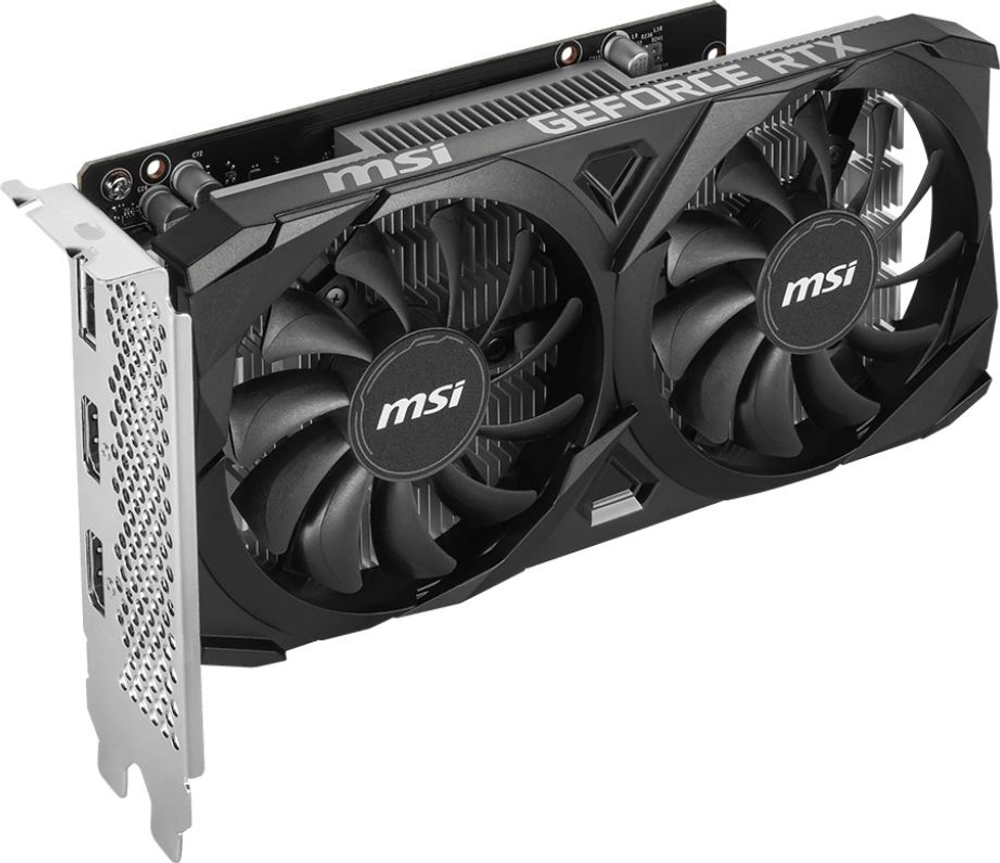 Видеокарта PCI-E MSI GeForce RTX 3050 VENTUS 2X E OC (RTX 3050 VENTUS 2X E 6G OC)