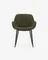 Стул Konna зеленый вельвет | La Forma | Испания | Купить в Hallberg.ru