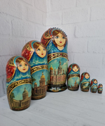 Матрешка "Санкт-Петербург" 7 мест