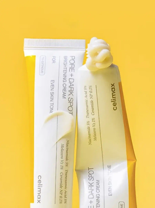 Celimax Pore+Dark Spot Brightening Cream крем для выравнивания тона и рельефа кожи