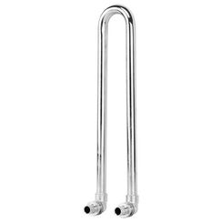 Трубка VARMEGA Г-образная Slide-Fit для подключения радиатора, угол сдвоенный 16-16/250