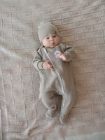 Комбинезон-косуха с закрытой ножкой "Халва" утепленный 0+