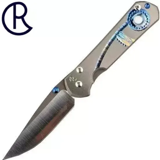 Складной нож Chris Reeve Large Sebenza L21UNPearl с клинком из стали CPM-S35VN, рукоять титан