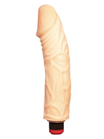 Телесный вибратор-гигант EGZO - 32 см. (Цвет: телесный)