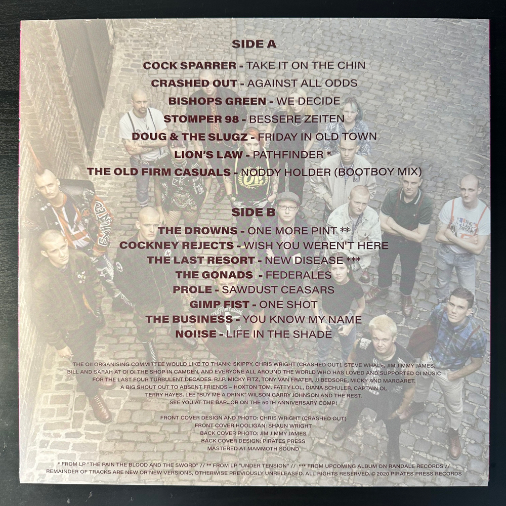 Сборник Oi 40 Years Untamed (США 2020г.) Colored