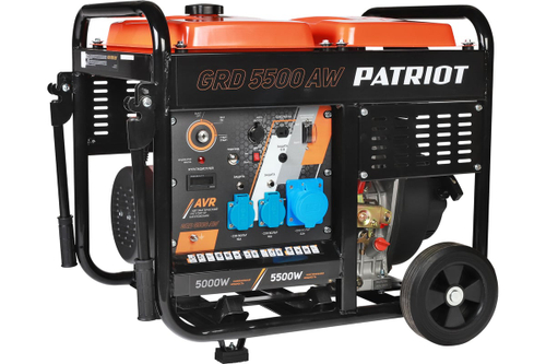 Генератор дизельный PATRIOT Expert GRD 5500AW