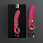 Gvibe Gjay - Эргономичный вибратор из самого реалистичного материала, 22х3.7 см