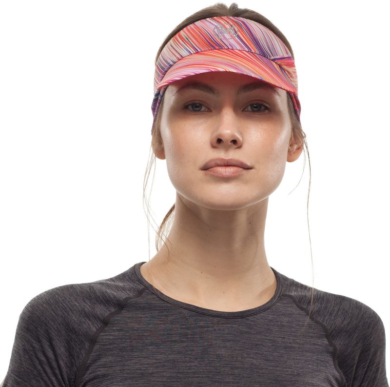 Спортивный козырек от солнца Buff Pack Run Visor R-Jayla Rose Pink Фото 3
