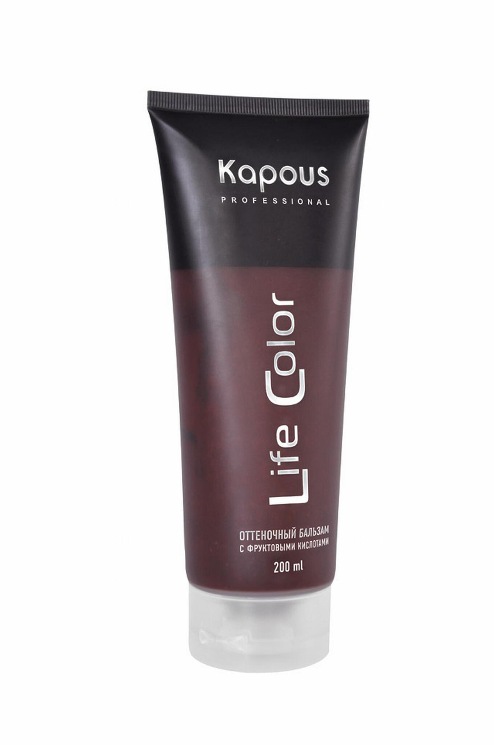 Оттеночный бальзам "Life Color" гранатовый красный 200мл Kapous