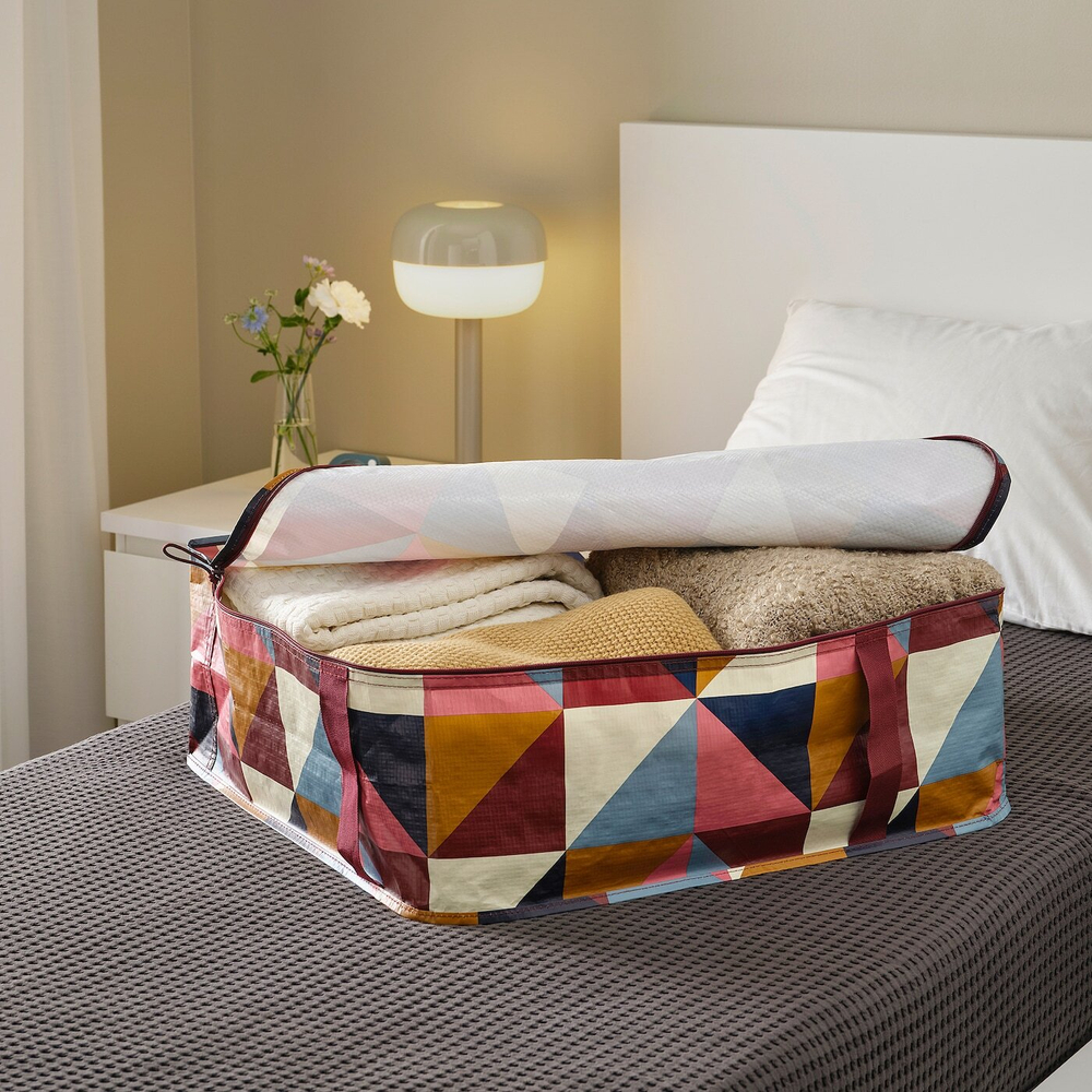 Кофр для хранения IKEA SACKKARRA (СЭККЭРРА), 55x49x19 см