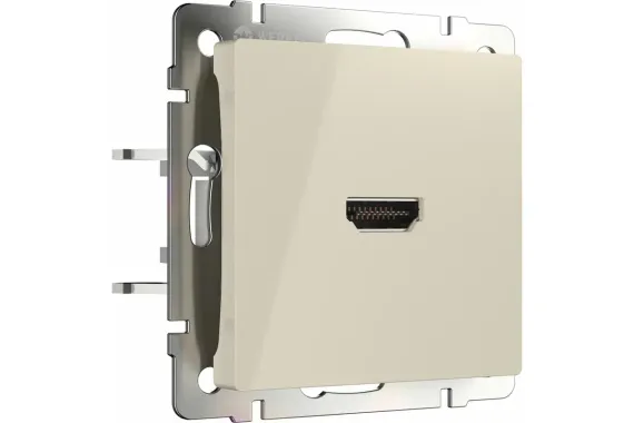 Розетка HDMI Werkel слоновая кость 27799