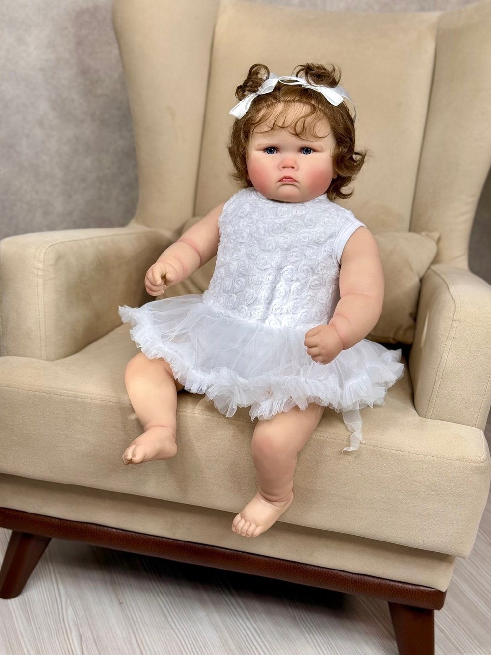 Кукла Реборн мягконабивная 60см (FA-961)