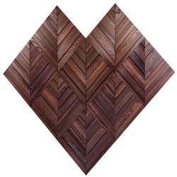 Деревянная мозаика для стен Wood Mosaic Колос