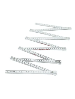 Складной метр пластиковый 2 м Политех Инструмент