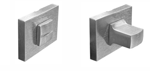 Завертка Комит WC на розетке RO80, цвет хром матовый ЦАМ (гарантия - 12 месяцев)