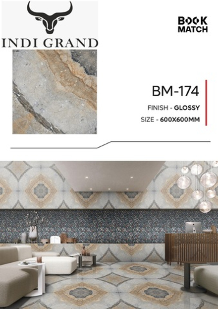 Керамогранит Book Match BM-174 60х60