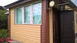 Сайдинг виниловый Альта-Профиль Корабельный брус Канада+ Престиж Золотистый 3660х230 мм