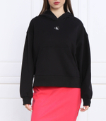 Худи micro monologo CALVIN KLEIN JEANS - черный(J20J220434)