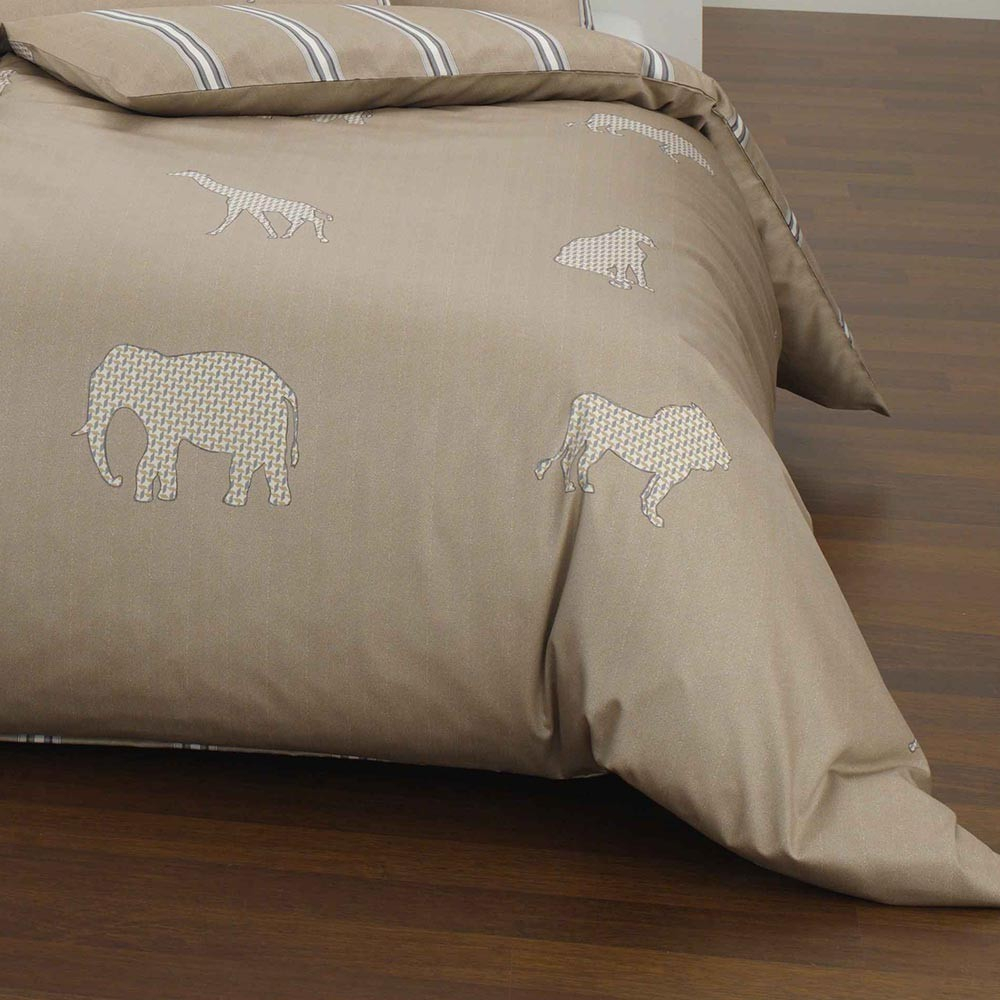 Пододеяльник 155x200 Elegante Savanne песочный вид