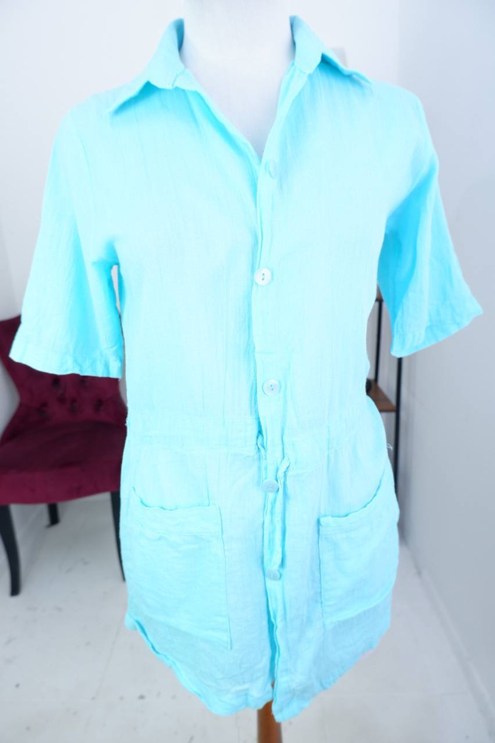 Блузка приятная к телу, 46 размер