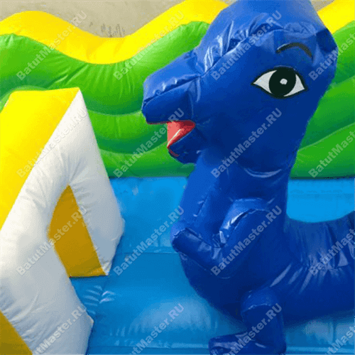 Большой надувной батут "Средневековье" 9*9*5 м