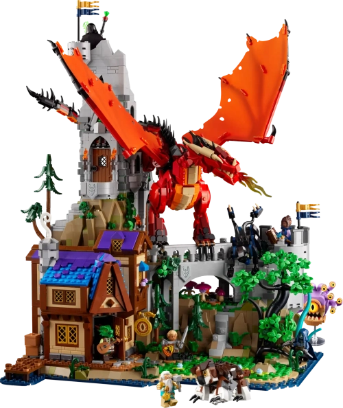 Конструктор LEGO Ideas 21348 Dungeons & Dragons: История красного дракона