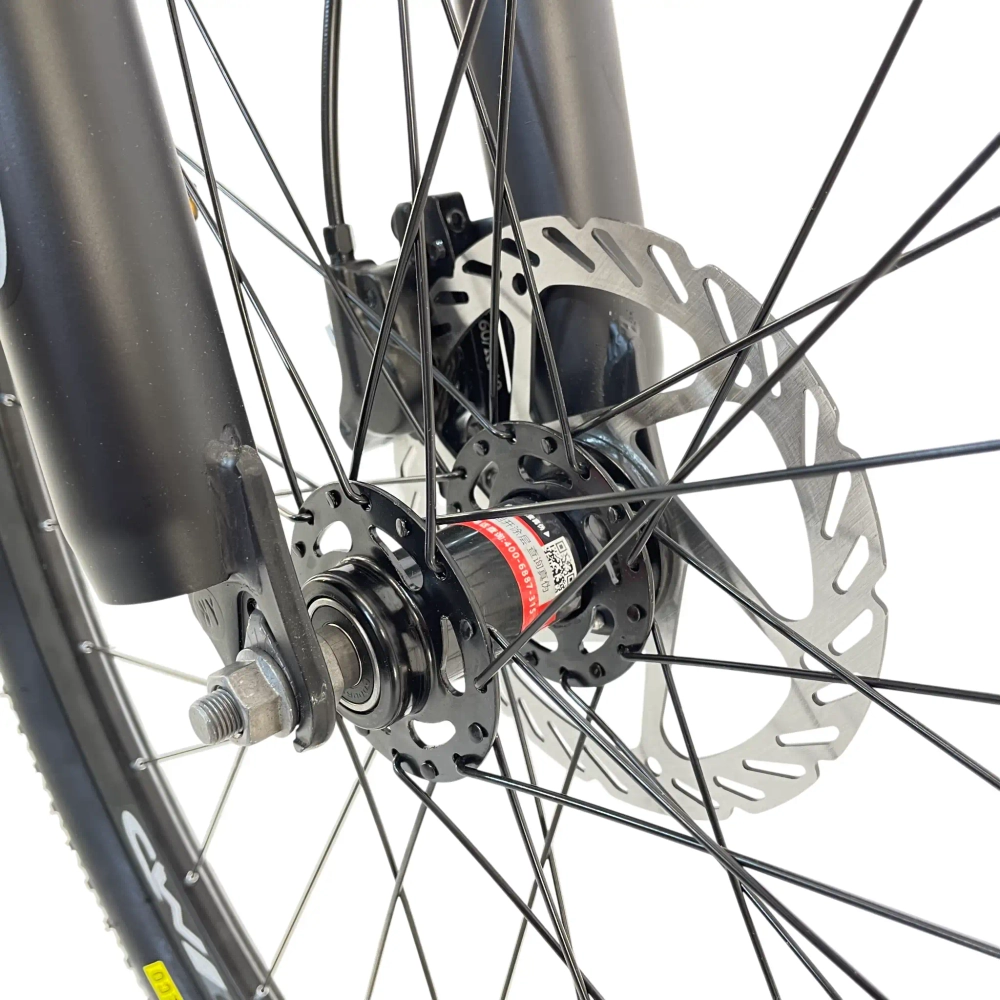 Велосипед Mingdi 29" 27скор (алюминиевая рама, гидравлический тормоз, L-Twoo, MD) Серо-оранжевый (MD