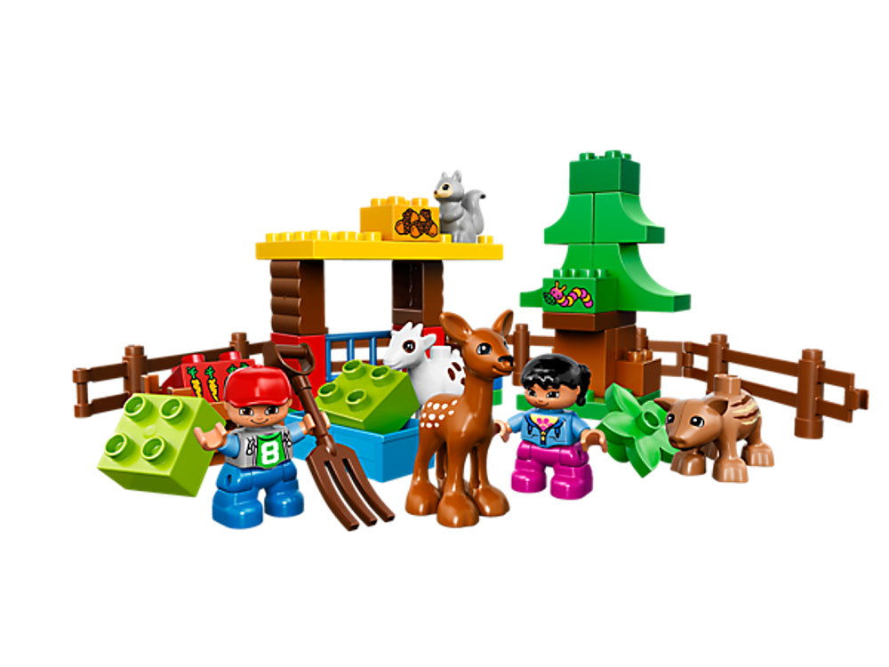 LEGO Duplo: Лесные животные 10582 — Forest animals — Лего Дупло